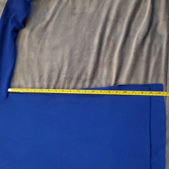 Cobalt blue long sleeve shirt - Picture 10 of 13